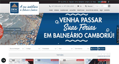 Desktop Screenshot of desc.com.br