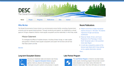 Desktop Screenshot of desc.ca